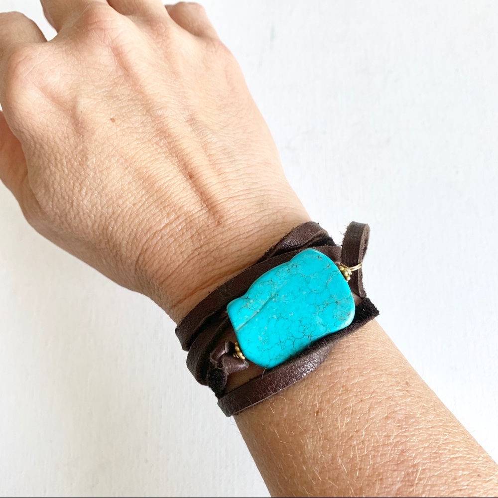 Versatile Leather Lariat/Bracelet - image 1